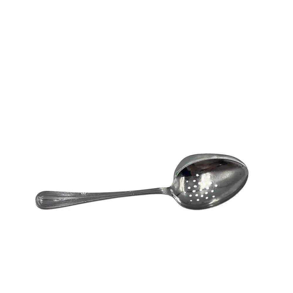 Vintage Sipelia Strainer Spoon Stainless‎ Chromium Plate Sheffield England
